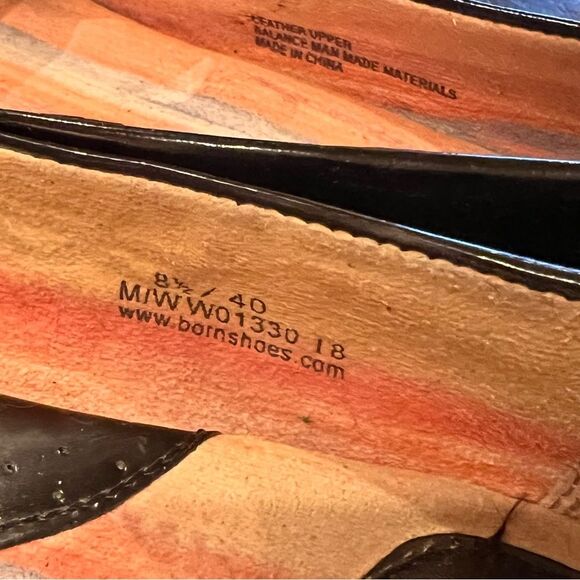 Born Patent Leather Mary Jane Ballet Flats 8.5M - Picture 6 of 6